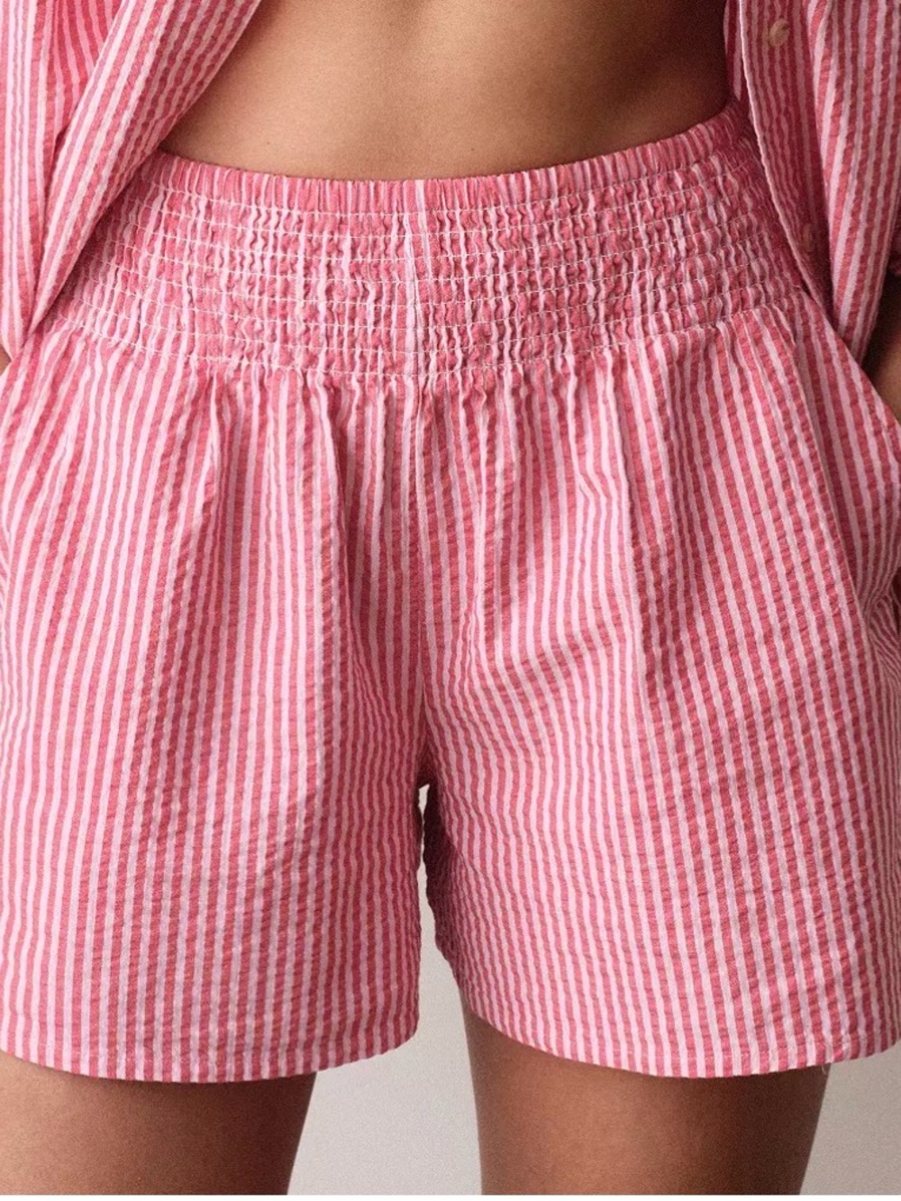 Marine Layer Isla Shorts Medium (Pink/Red) Worn Once!